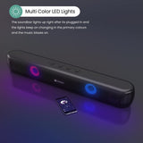 Portronics Decibel Soundbar with LED Lights