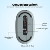 Portronics Toad II Bluetooth Mouse Dual Wireless Connectivity