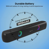 Portronics Decibel Soundbar with LED Lights