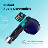 Harmonics Twins S9 True Wireless in Ear Earbuds with Up-to 30H Playtime