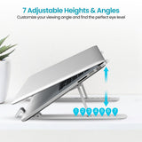 Portronics K Lite Foldable Laptop Stand with Adjustable Heights