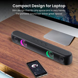 Portronics Decibel Soundbar with LED Lights