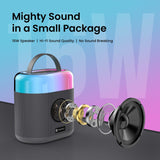 Dash 3 16W Bluetooth Speaker with Wireless Karaoke Mic, 5 Hours Playtime, Multicolor RGB Lights & 5 Voice Effects