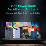 Personalized Luxcell MagClick 10000 mAh 15W Magnetic Wireless Fast Charging