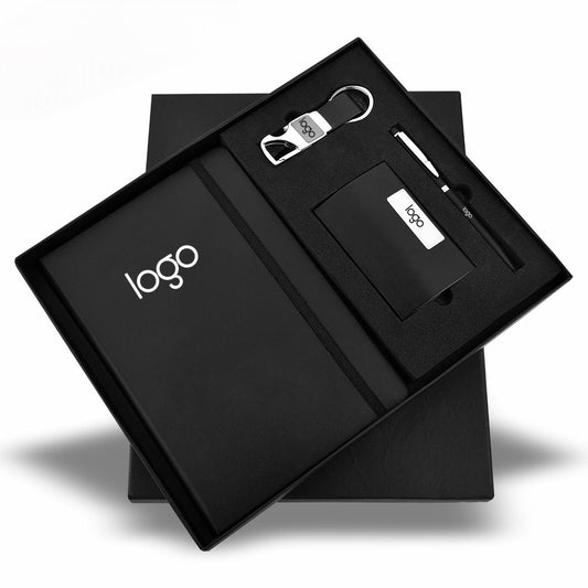 Customized Black Office Essentials Kit