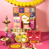 Festive Grandeur Elegance Diwali Hamper With All the Necessary Elements of Diwali