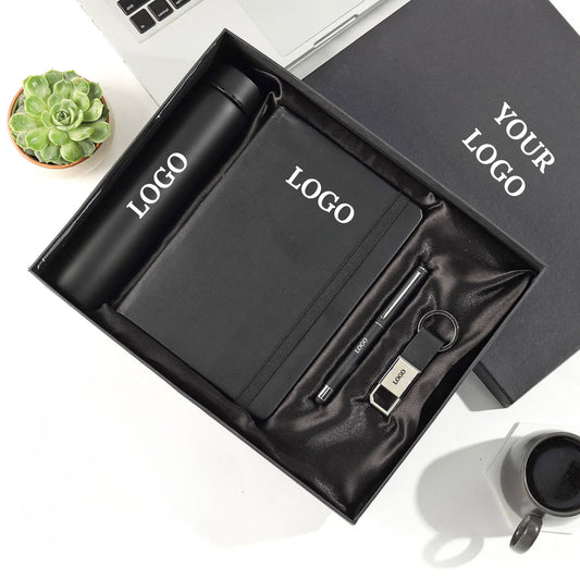 Personalised Employee Joining Gift Hamper Premium Black Set