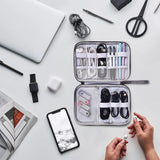 Personalised Blue Cable Organizer