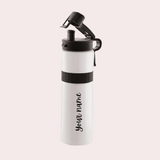 Personalised Hiker Black Sipper Bottle 850 ML