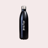 Personalised Vacuum Insulated Cola Bottle Black