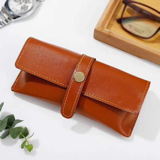 Premium Vegan Leather Wallet Gift Set – Tan (Wallet, Passport Cover, Sunglasses Case & Keychain)