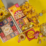 Shubh Hamper With Toran For Door Hanging