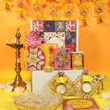 Shubh Hamper With Toran For Door Hanging