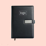 Customized Premium Black Faux Leather Diary