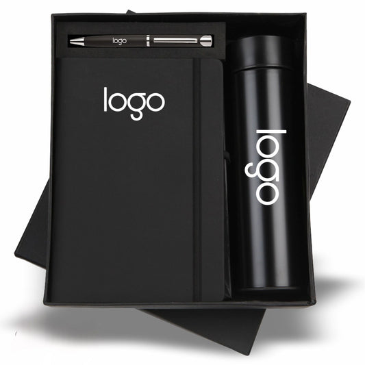 Customized Black Employee Workspace Essential Kits