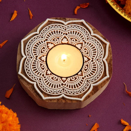 Diwali Floral Special Tea Light Holder