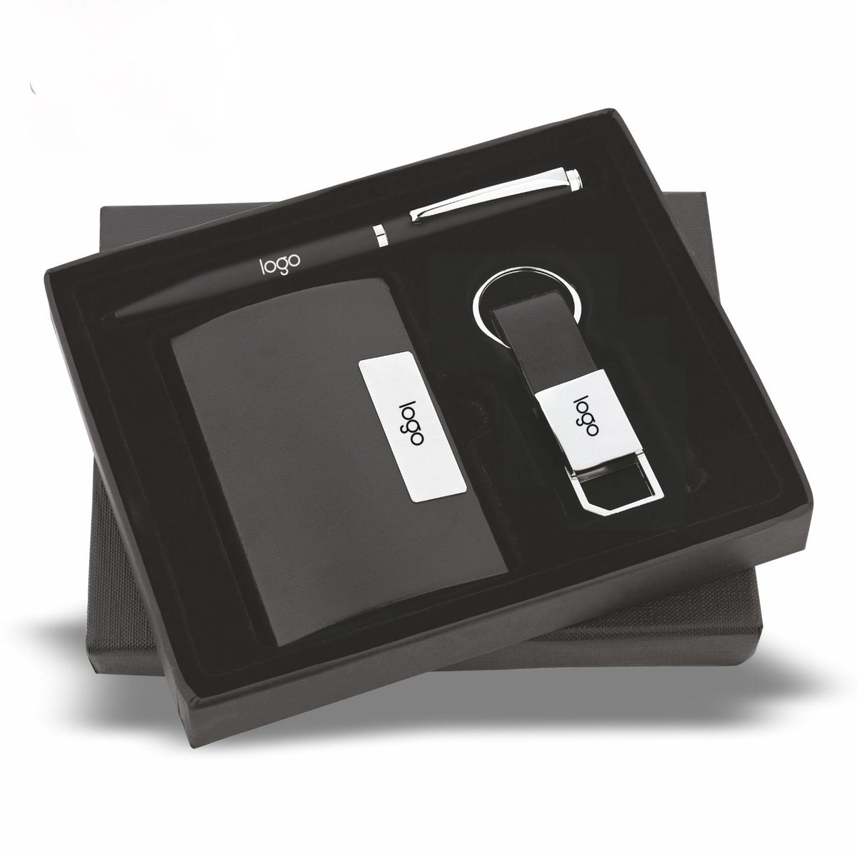 Personalized Pen, Keychain & Cardholder Set
