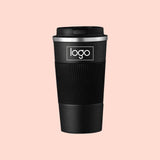 Customized Black Thermal Insulated Stainless Steel Travel Coffee Mug