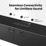Portronics 5 hours Playback Sound Wireless Bluetooth Soundbar with LED Lights