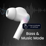 Balanced Bass Harmonics Twins S6 TWS Earbuds with 50Hrs Playtime