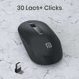 Personalized Portronics Black Toad 13 Wireless Mouse
