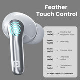 Harmonics Twins 28 Ear Earbuds with Smart Touch Control