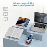 Portronics K Lite Foldable Laptop Stand with Adjustable Heights