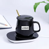 Personalized Coffee Mug & Warmer Set