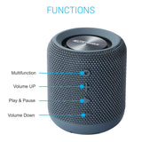 SoundDrum 10W Portable Bluetooth Stereo Speaker with Powerful Bass