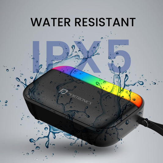 Plugs 2 8W Portable Bluetooth Speaker with Inbuilt Mic