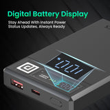 Personalized Luxcell MagClick 10000 mAh 15W Magnetic Wireless Fast Charging