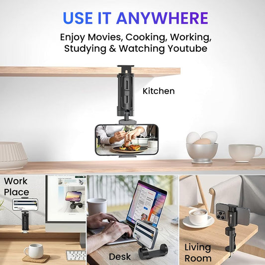 Mobot Clip Mobile Holder with 360° Adjustable Angles