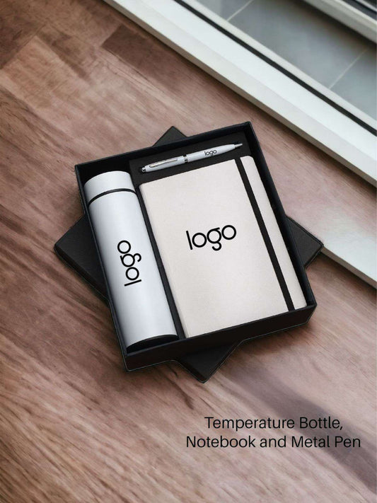 Personalized White Employee Workspace Essential Kits