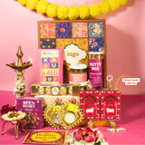 Festive Grandeur Elegance Diwali Hamper With All the Necessary Elements of Diwali