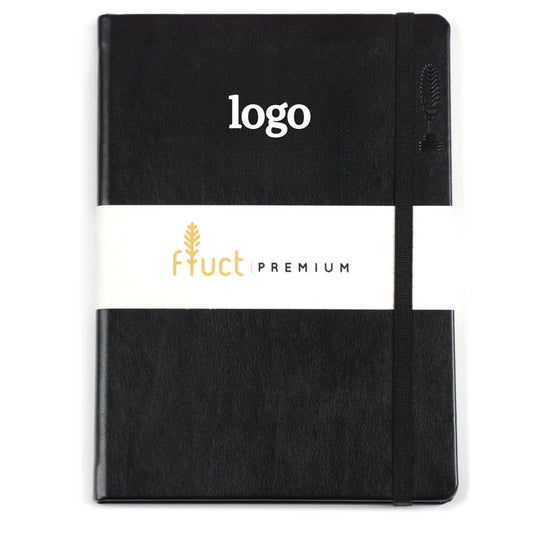 Customised Fluct A5 Signature Black Diary