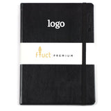 Customised Fluct A5 Signature Black Diary