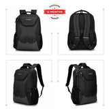 Customised Harissons Black Hornet Laptop Backpack – 17L