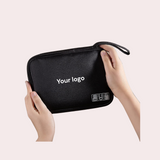 Personalised Black Cable Organizer