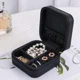 Personalized Black Customizable Jewelry Organizer