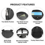 Customised Harissons Premium Black Laptop Backpack 23L