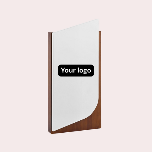 Customised Premium Brown & White Trophy