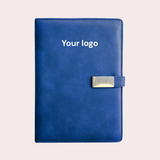 Personalised Blue Charm A5 Ruled Journal Notebook – 192 Pages | 80 GSM