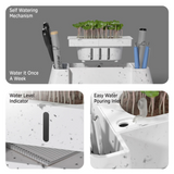 Personalised XECH Smart Desk Organizer & Self-Watering Plant Pot