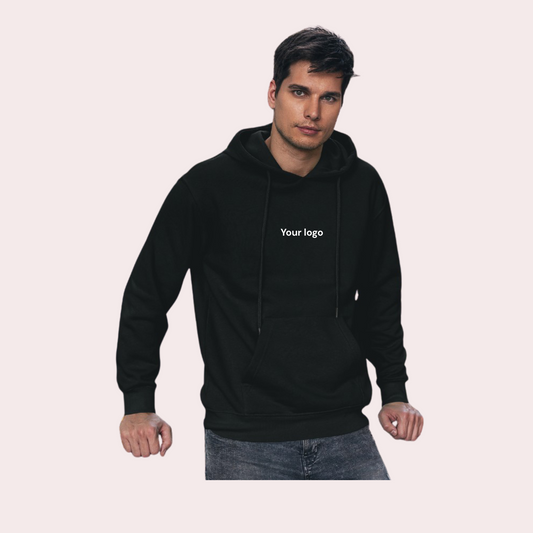 Personalised Pullover Black Hoodies