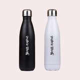 Personalised Vacuum Insulated Cola Bottle White