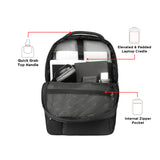 Customised Harissons Premium Black Laptop Backpack 23L