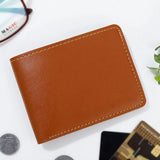 Premium Vegan Leather Wallet Gift Set – Tan (Wallet, Passport Cover, Sunglasses Case & Keychain)