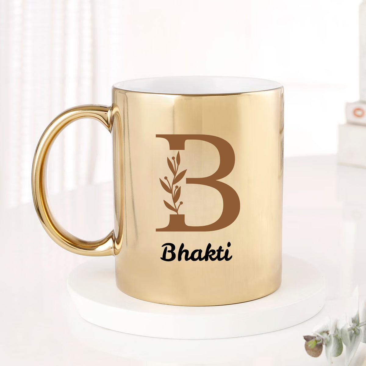 Royal Gold Metallic Personalized Mug