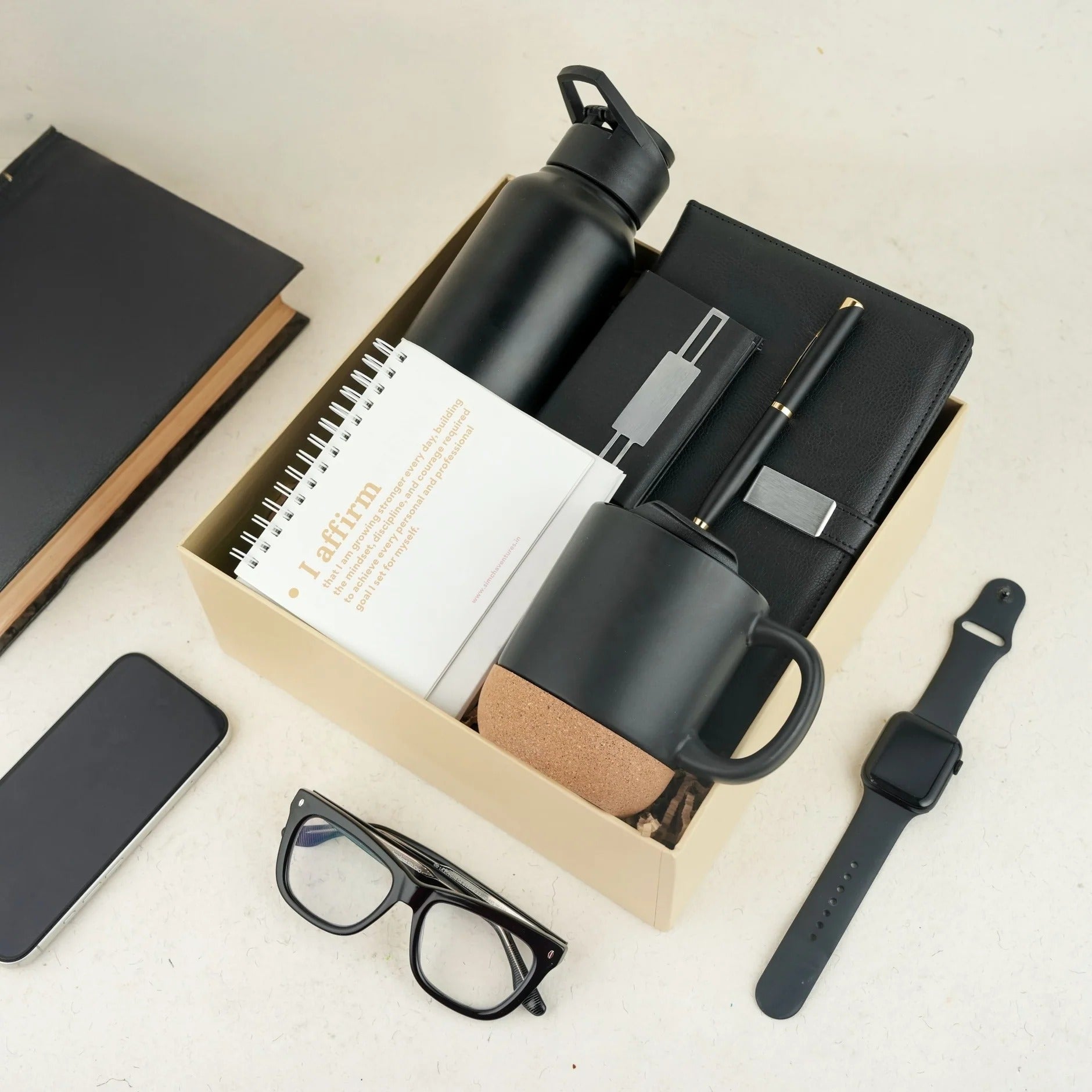 Premium Black Joining Hamper