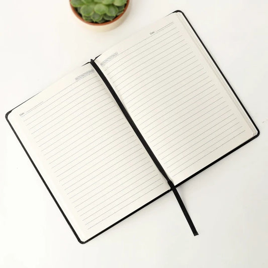 Customized A5 Black Premium Diary